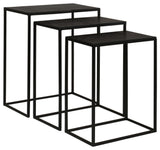 Uttermost Coreene Iron Nesting Tables 3-Piece Set 25040