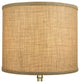 Fenchel Shades 12"x12"x10" Spider Attachment Drum Lamp Shade, Burlap Natu