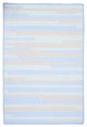 Ticking Stripe TK58 Starlight Teen/Kids Area Rug, Rectangular 12'x15'