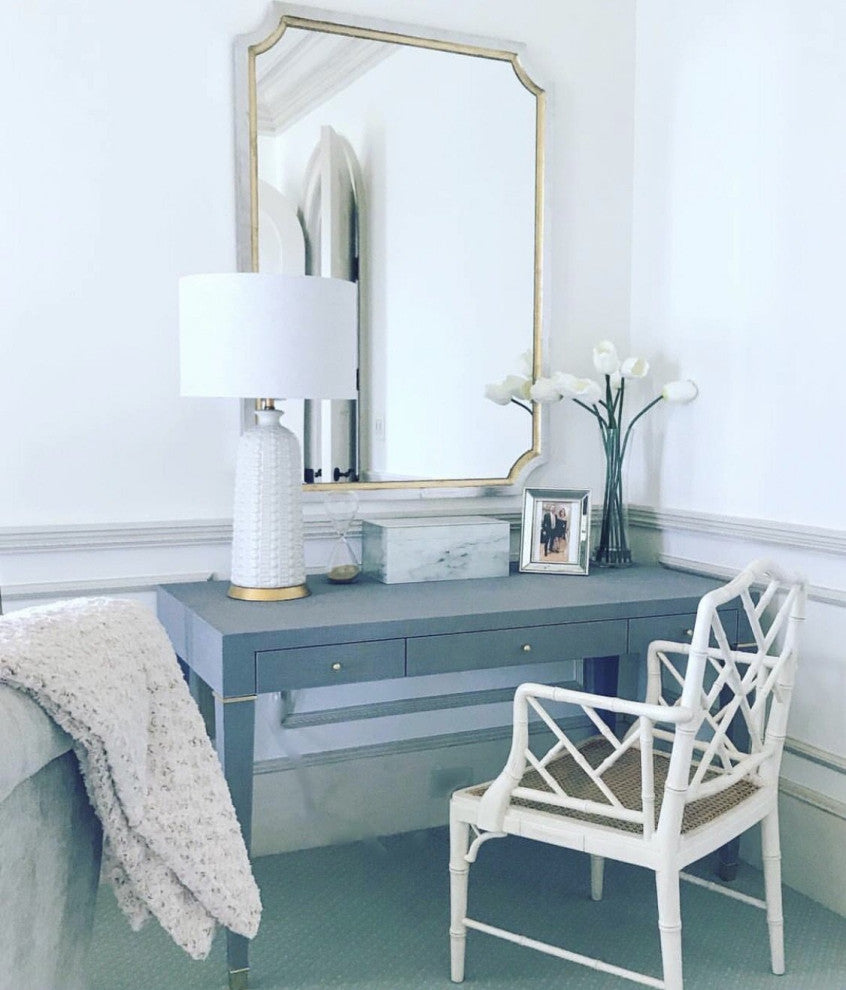 Tulip Silver And Gold Wall Mirror