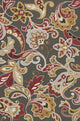 HomeRoots 7' Round UV treated Polypropylene Taupe Area Rug