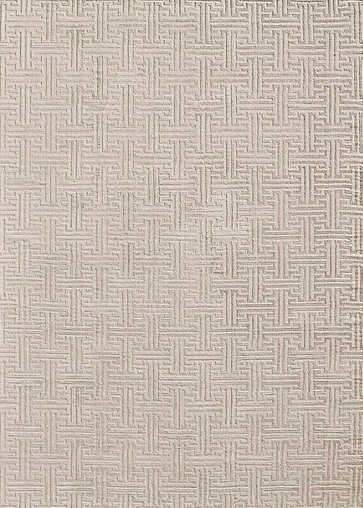 Ahgly Company Indoor Rectangle Mid-Century Modern Area Rugs, 8' x 10'