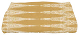 Rugby Stripe,Geometric Print Bath Towel,Gold, 28 x 58"
