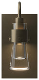 Erlenmeyer ADA Sconce, Soft Gold Finish, Clear Glass