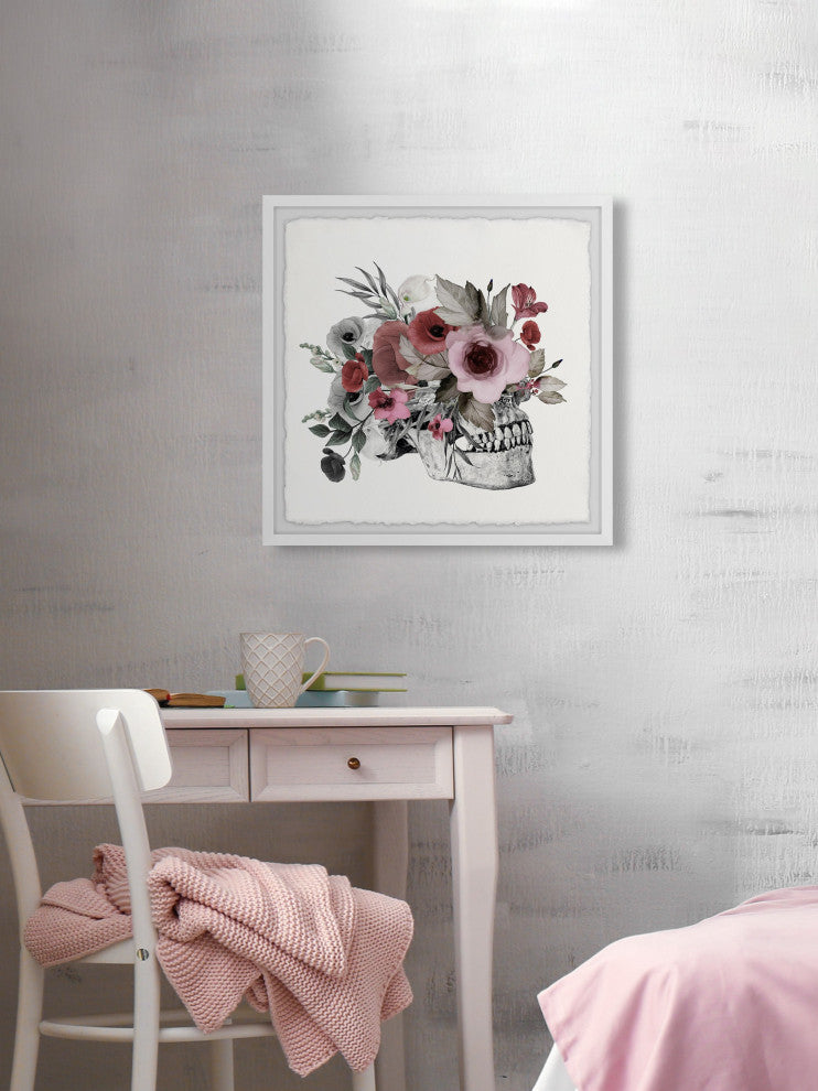 "No Boundaries" Framed Painting Print, 24x24