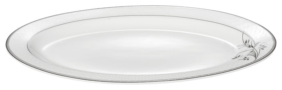 Serving Platter 14" Bone China Viola