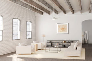 Hunter Fan Company 52" Dempsey Damp Fresh White Ceiling Fan With Light/Remote