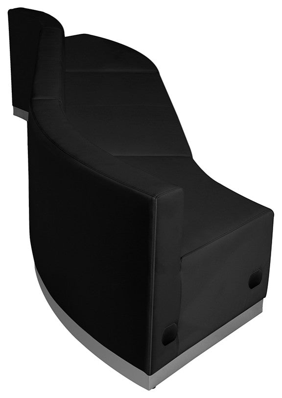 Hercules Alon Series Black Leather Reception Configuration, 3 Pieces
