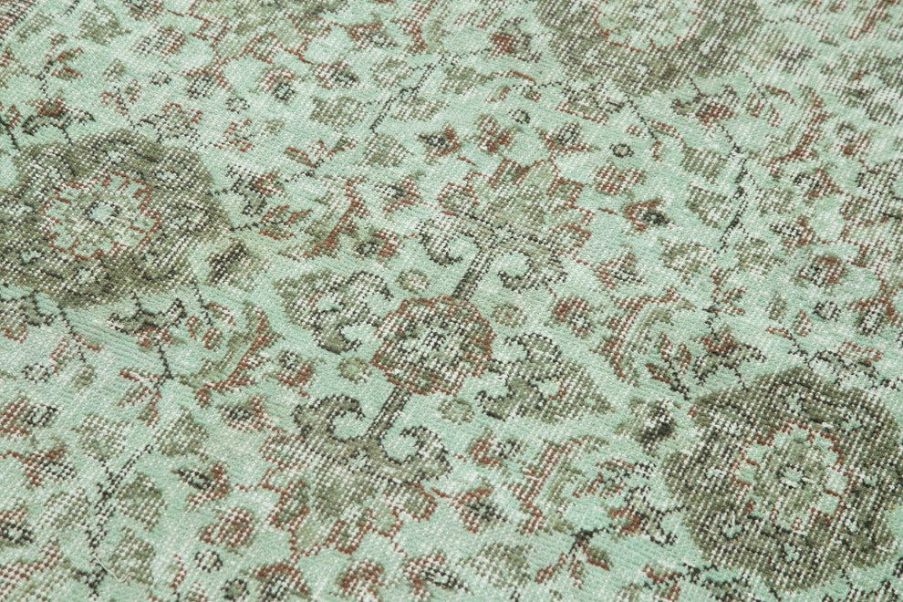 Rug N Carpet - Handwoven Anatolian 3' 7" x 6' 7" Antique Small Area Rug