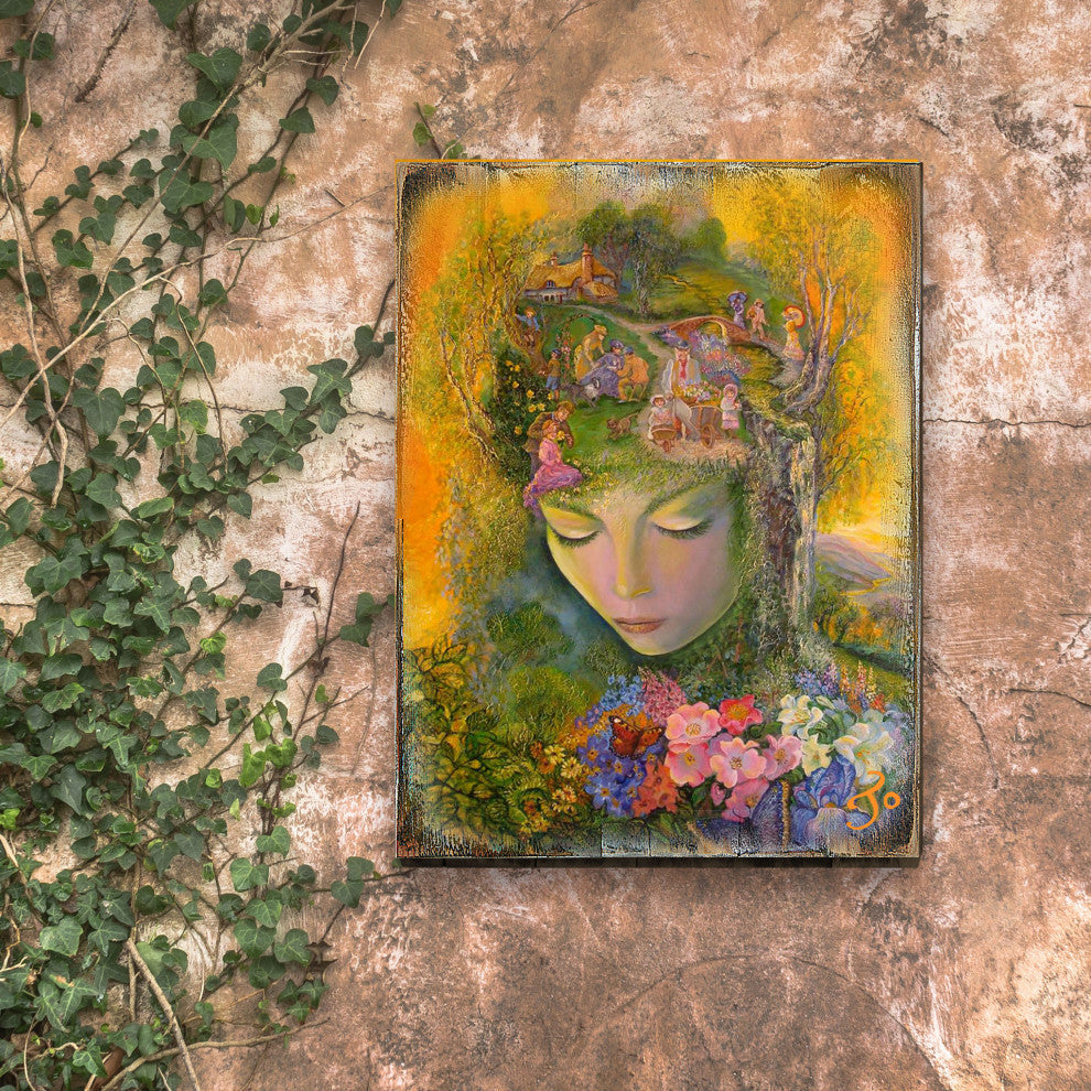 Head Gardener Wall and Table Top Wooden Decor, 24x18