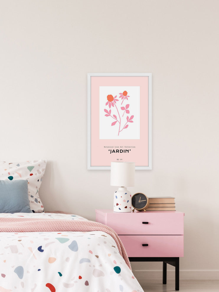 "Jardin No 09 Collection" Framed Painting Print, 12x18