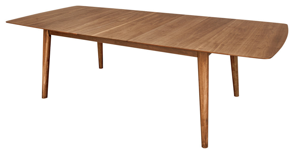 Walnut Extendable Dining Table 75/92x37
