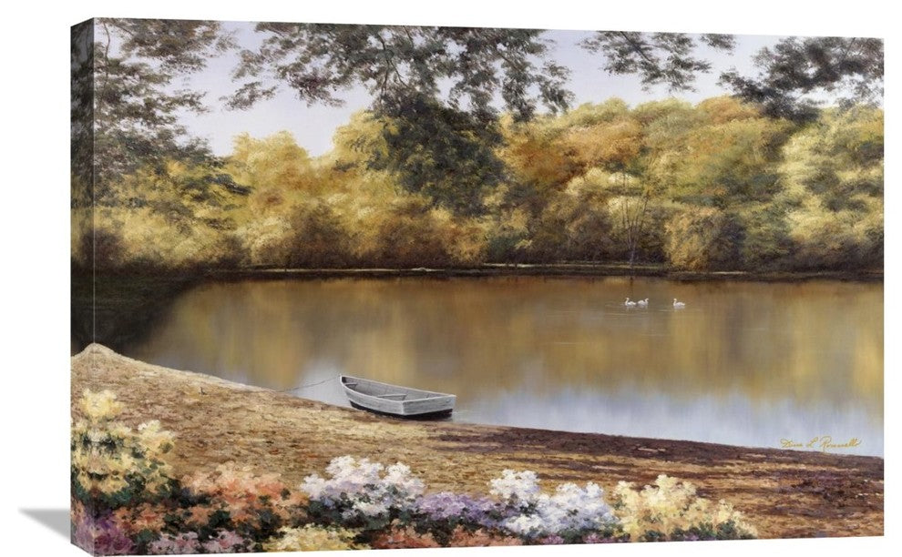 "Golden Pond" Stretched Canvas Giclee by Diane Romanello, 30"x20"