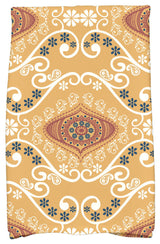 Illuminate Geometric Print Hand Towel, Gold