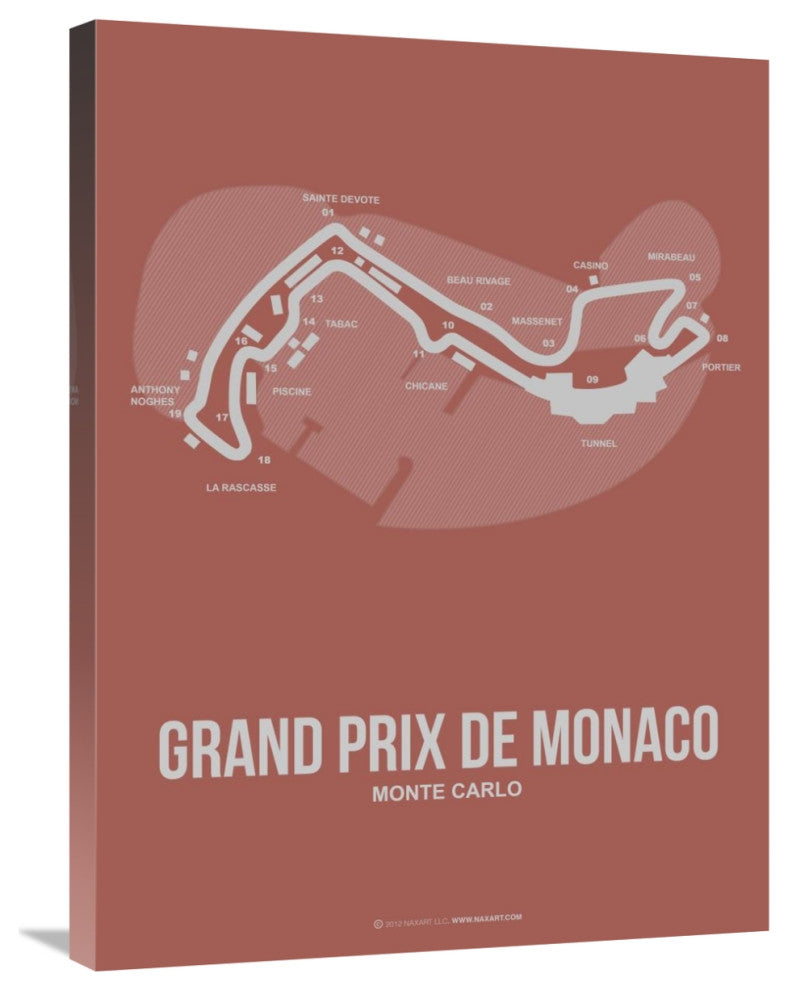 "Monaco Grand Prix 1" Fine Art Print