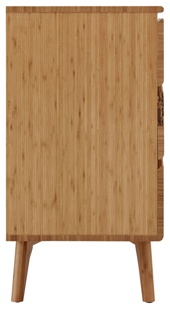 Azara Six Drawer Dresser, Caramelized