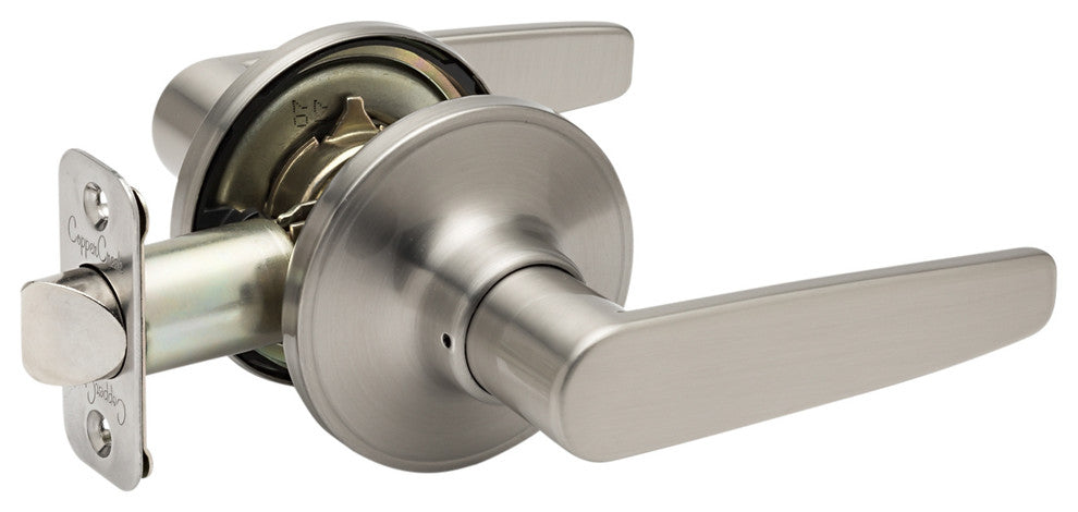 Craftsman Style Passage Lever, Satin Stainless
