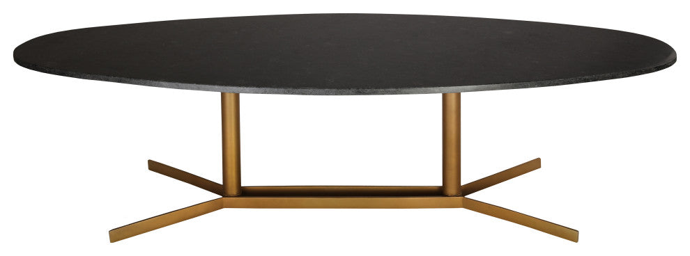 Gemma Black Marble Coffee Table