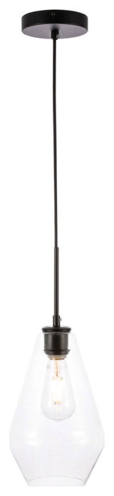 Elegant Lighting LD2260 Gene 7"W Mini Pendant - Chrome