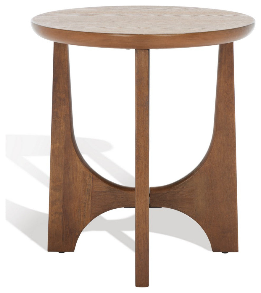 Safavieh Couture Sasha Wood Accent Table, Medium Oak