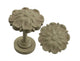 Urbanest Petals Medallion Drapery Holdback, Cottage, Set of 2