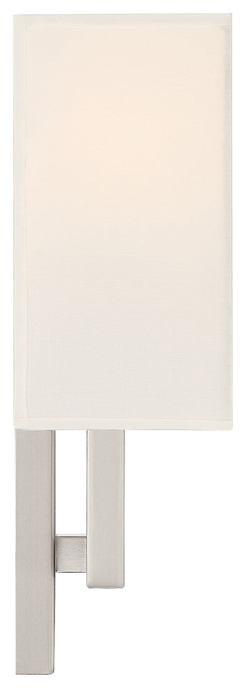 Access Mid Town 2-Light LED Wall Sconce Brushed Steel