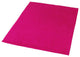 Dark Pink Cotton Non Slip Washable Bathroom Rug, Kansas, Large