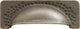 Belwith Hickory 96mm Craftsman Windover Antique Cabinet Cup Pull P2174-WOA