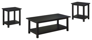 Payne 3-piece Coffee and End Table Set Distressed Java