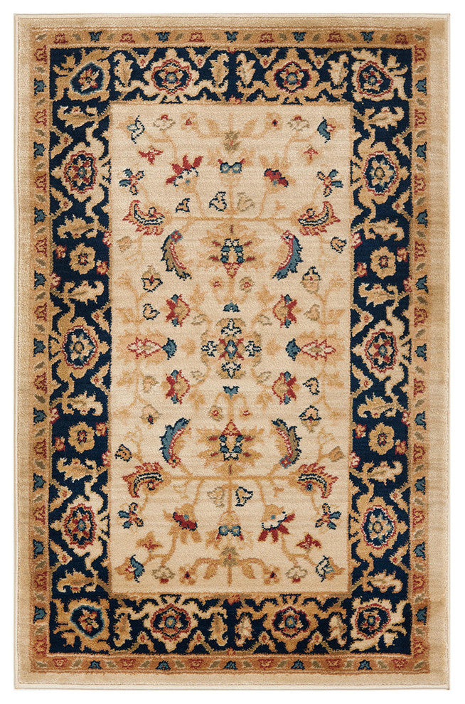 Safavieh Austin Aus1610-1170 Rug, Cream/Navy, 8'0"x11'0"