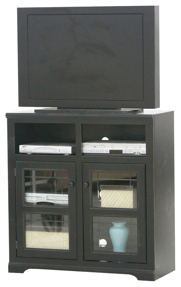 Eagle Furniture Savannah Raised Panel Door 39" Wide TV Console, Concord Cherry
