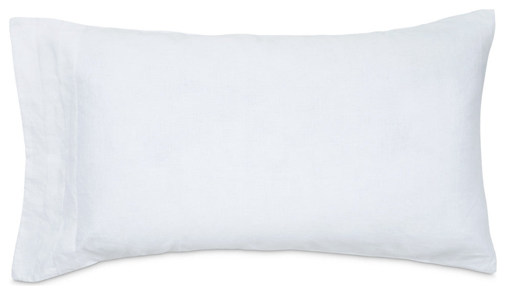 Addison 6-Piece Queen Linen Duvet Set - White