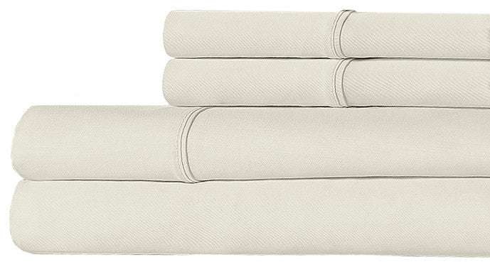 100% Cotton Sateen 1200TC 4-Piece Sheet Set