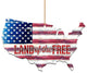 Land Of The Free America , Set of 3