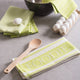 DII Assorted Lime Foodie Dishtowel And Dishcloth, Set of 5