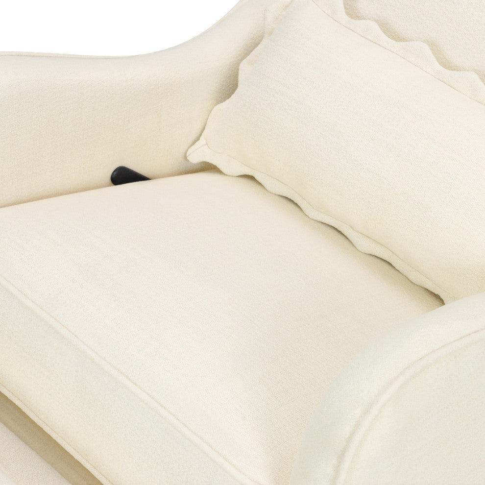 Devon Recliner and Swivel Glider, Performance Ivory Eco-Basketweave