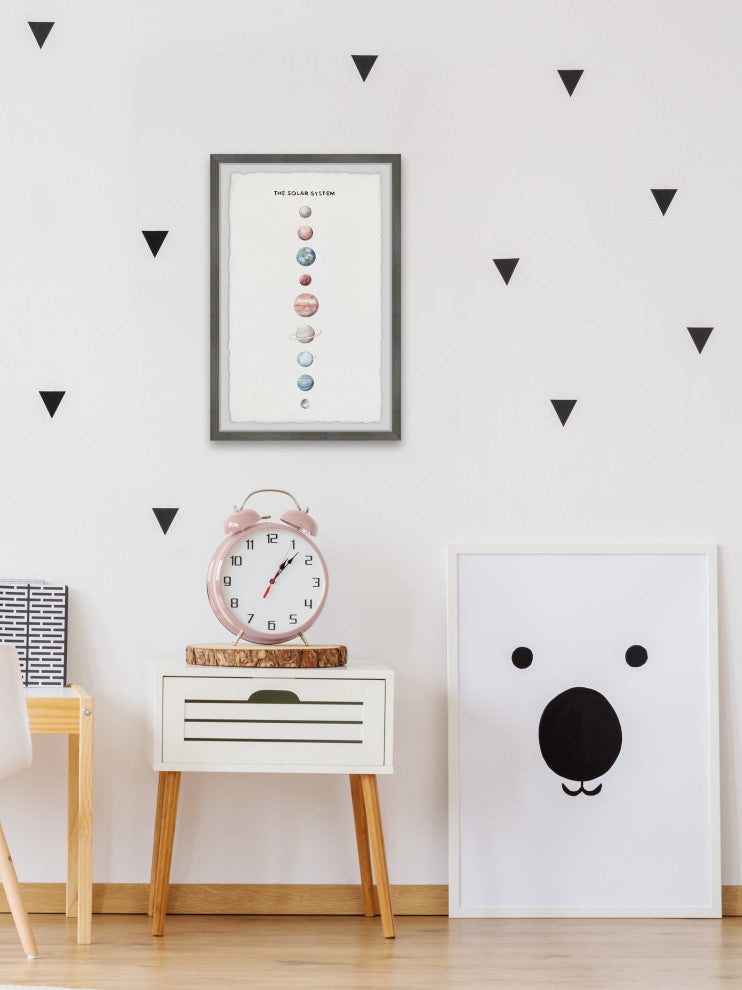 "The Planets Align" Framed Painting Print, 20x30