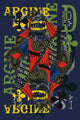 French Playing Card, Argine, Dame De Trefles, Queen of Clovers, Pop Art
