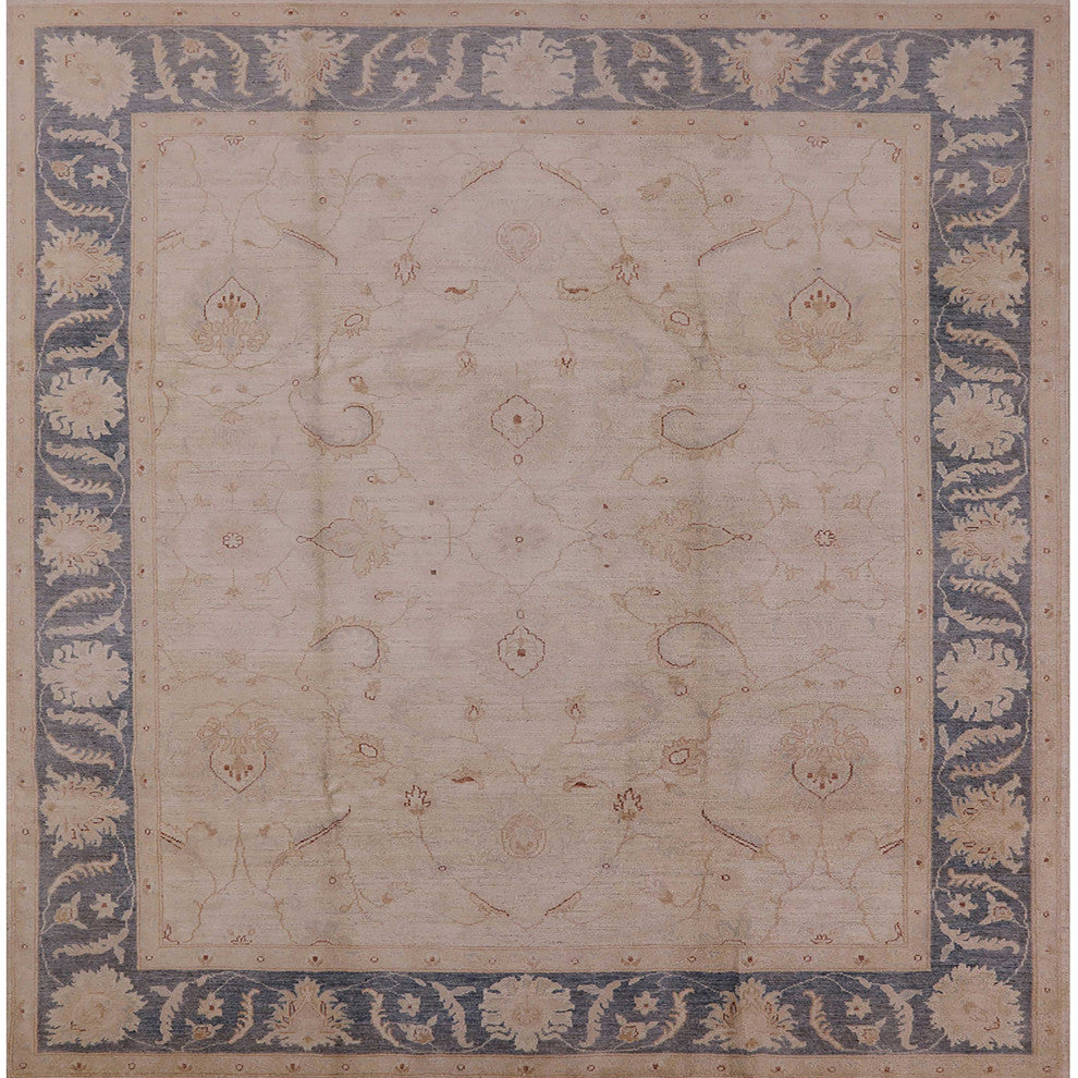 Ahgly Company Indoor Square Mid-Century Modern Area Rugs, 3' Square