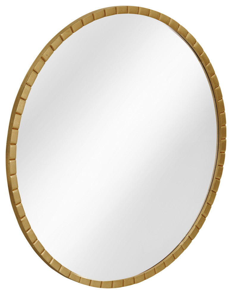 Celeste Wall Mirror Gold Leaf