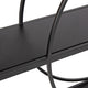 Geometric Pirzada Wall Shelf, Black 36x24