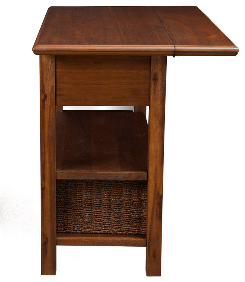 Caldwell Kitchen Cart, Antique Cappuccino