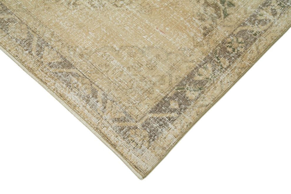 Rug N Carpet - Hand-knotted Turkish 4' 9" x 11' 3" Vintage Runner Rug