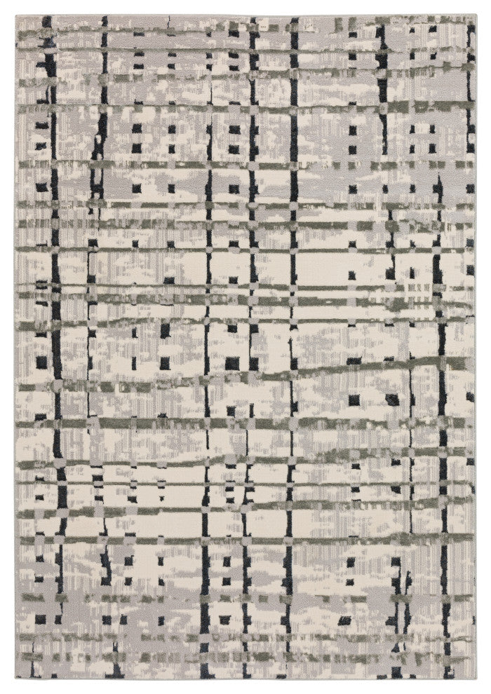 Dalyn Karma KM4 Grey 1'8" x 2'6" Rug