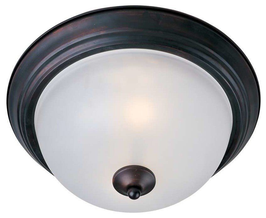 Maxim Lighting 1-Light Flush Mount in Oil Rubbed Bronze - 5840FTOI