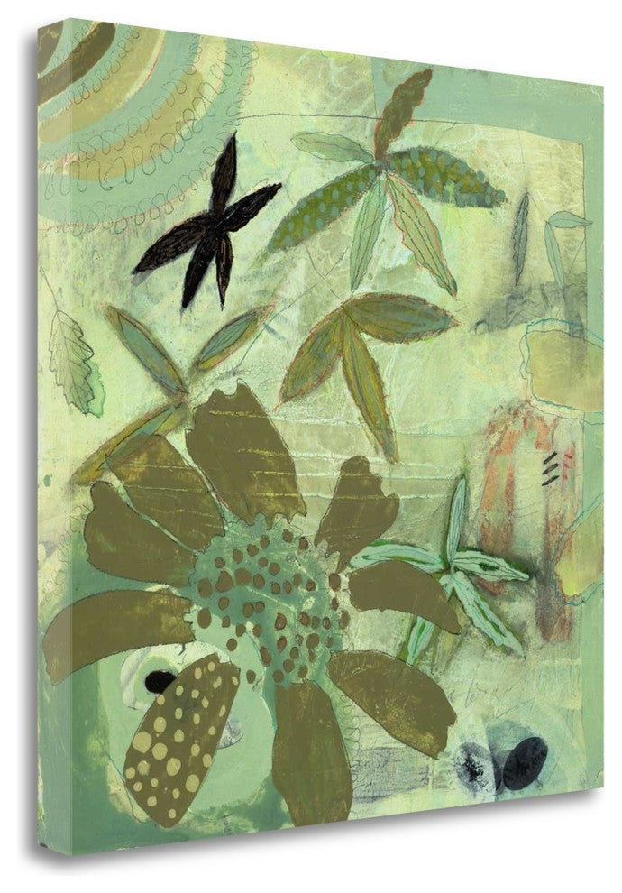 "Floral Fantasies 2" By Aleah Koury, Giclee Print on Gallery Wrap Canvas