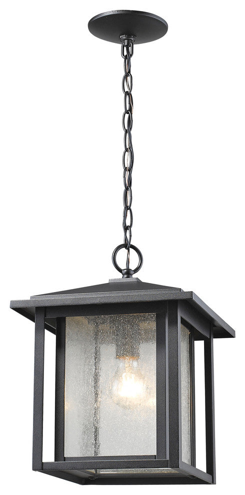 Aspen 1 Light Outdoor, Black