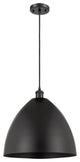 Ballston Dome Mini Pendant, Matte Black