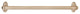 Alno Grab Bar in Satin Nickel
