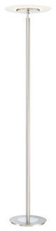 Tampa Single Pole Floor Lamp, Satin Nickel